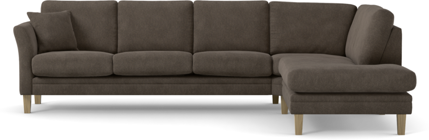 Eden - 3-sits soffa med divan - Gul
