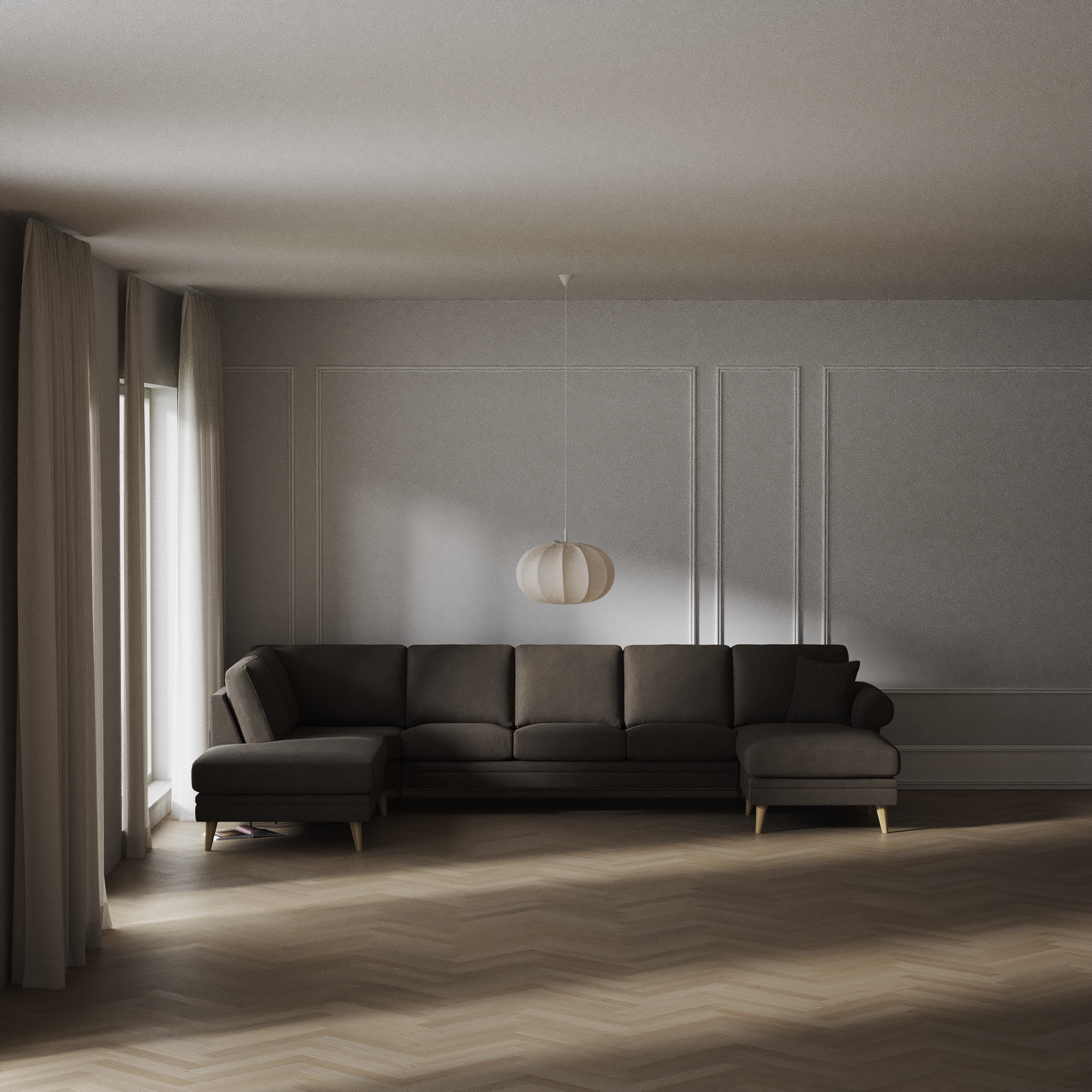 Eden - 3-sits soffa med divan vänster och schäslong höger - inspiration
