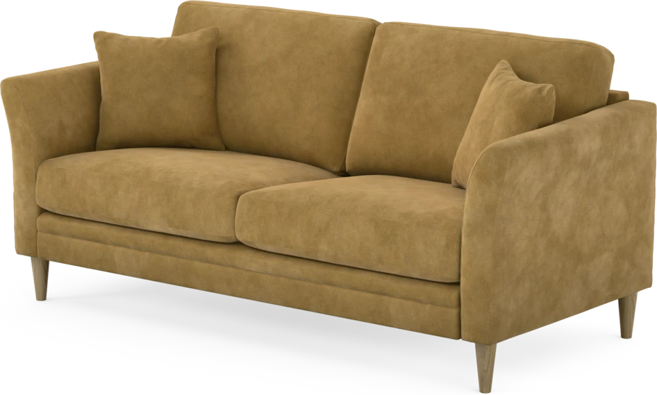 Eden - 2,5-sits soffa - Gul