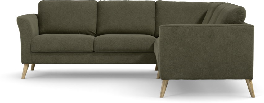 Bridge - Hörnsoffa, 2+2-sits - Grön