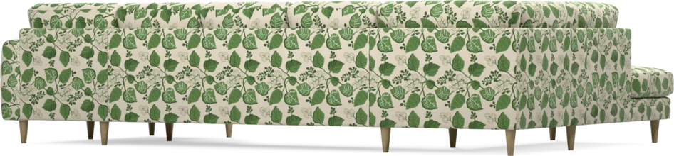 Eden - 3-sits soffa med divan vänster och schäslong höger - Flerfärgad