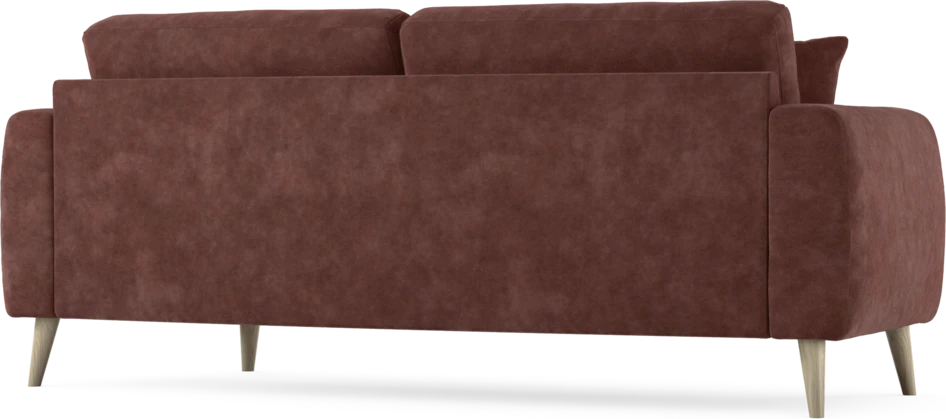 Eden - 2,5-sits soffa svängd - Röd