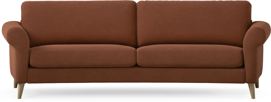 Bridge - 3-sits soffa svängd - Orange