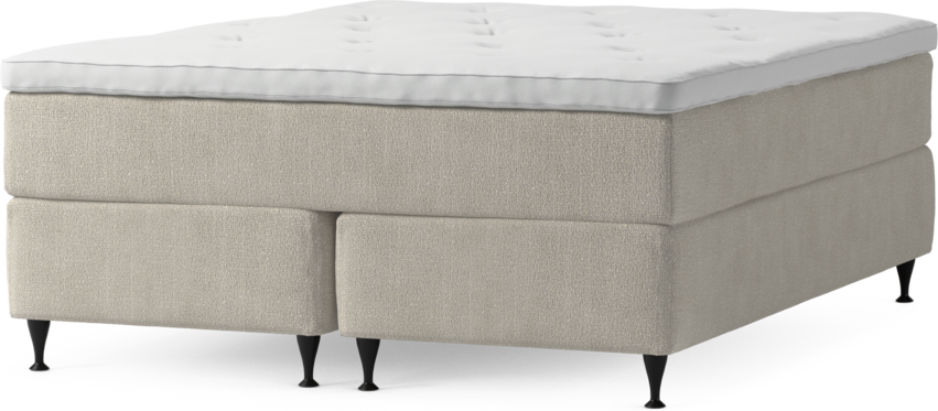 Delux Dream - Kontinentalsäng, dubbelsäng med bäddmadrass och sängben