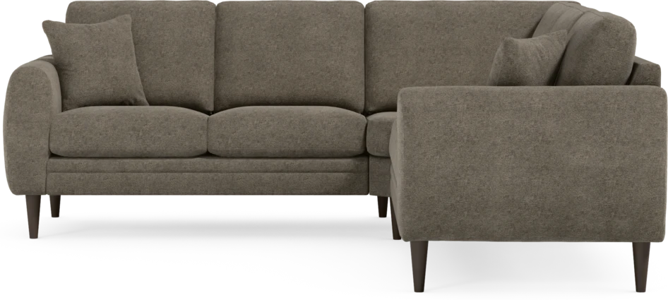 Eden - Hörnsoffa, 2+2-sits - Brun
