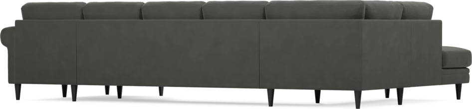 Eden - 3-sits soffa med divan vänster och schäslong höger - Grå