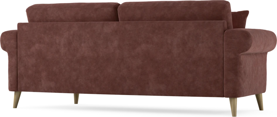 Eden - 2,5-sits soffa svängd - Röd