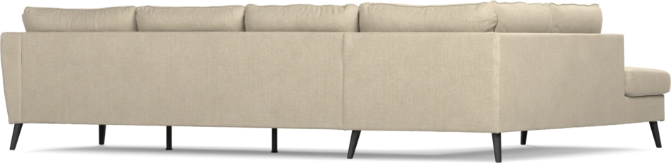 County - 3-sits soffa med divan vänster - Beige