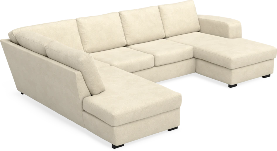 Friday - 3-sits soffa med divan vänster och schäslong höger - Beige