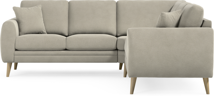 Eden - Hörnsoffa, 2+2-sits - Brun