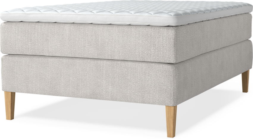 Delux Exclusive - Kontinentalsäng, enkelsäng 140 cm med bäddmadrass