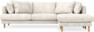 Harper - 4-sits med schäslong höger  - Beige