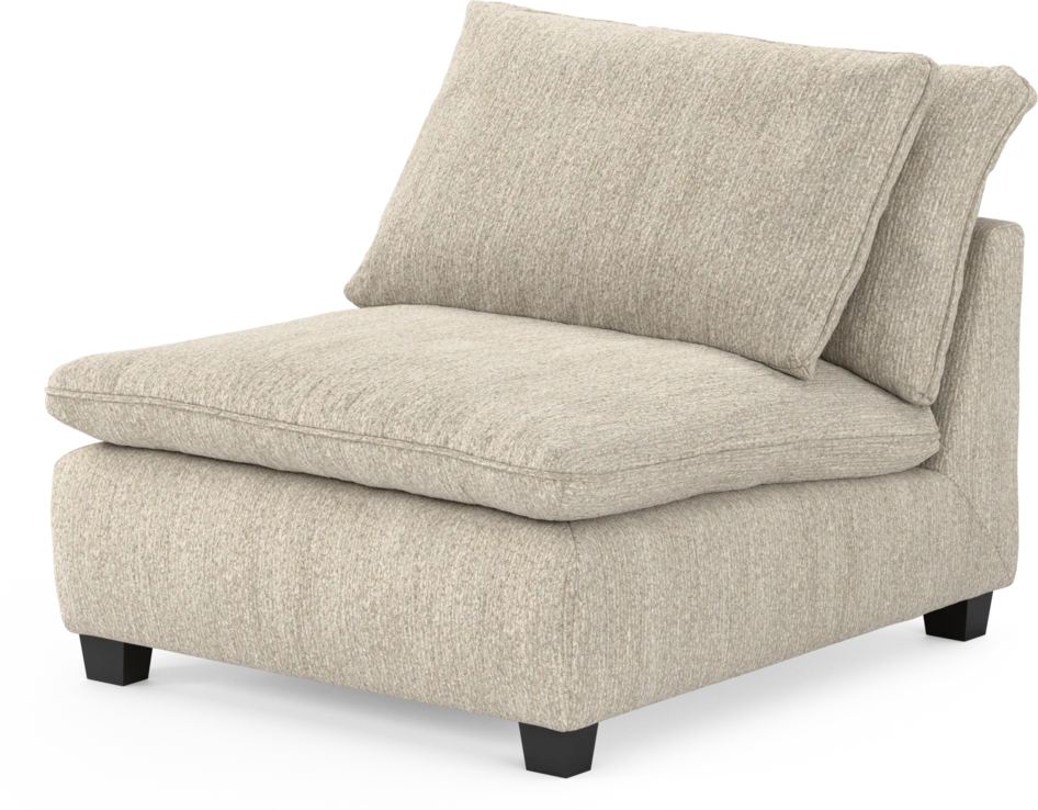 Bellora - 1-sits utan armstöd - Beige