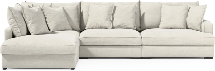 Rossi, 3-sits soffa med divan vänster