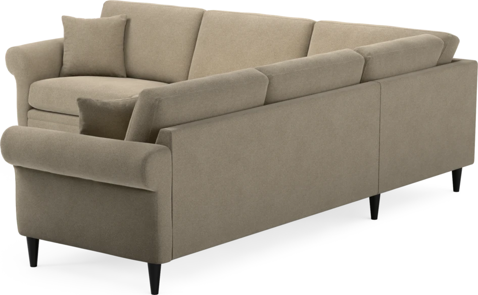 Eden - Hörnsoffa, 2,5+2,5-sits - Beige