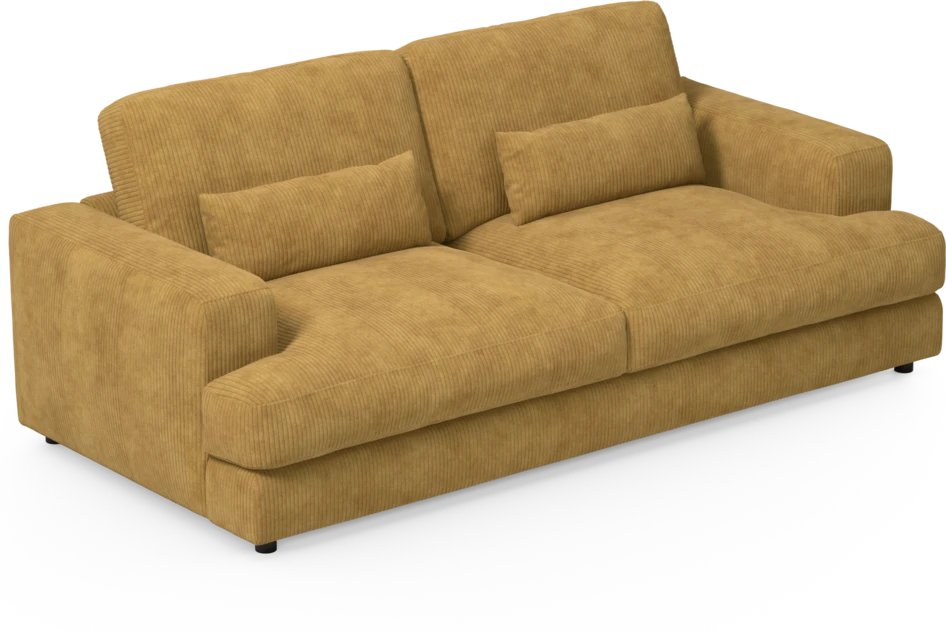 Noma - 3-sits soffa - Gul