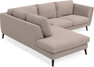 Madison - 2-sits soffa med divan vänster - Beige