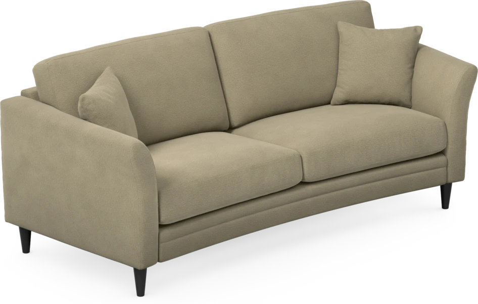 Eden - 2,5-sits soffa svängd - Beige