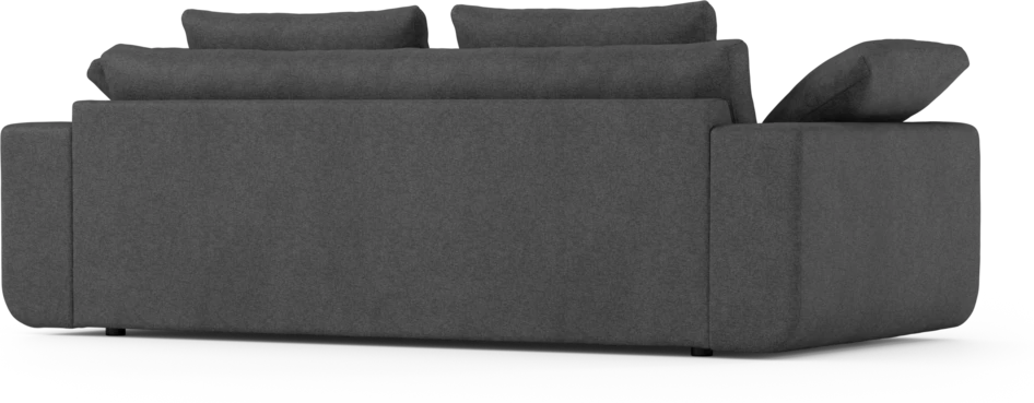 Amie - 3-sits soffa - Svart