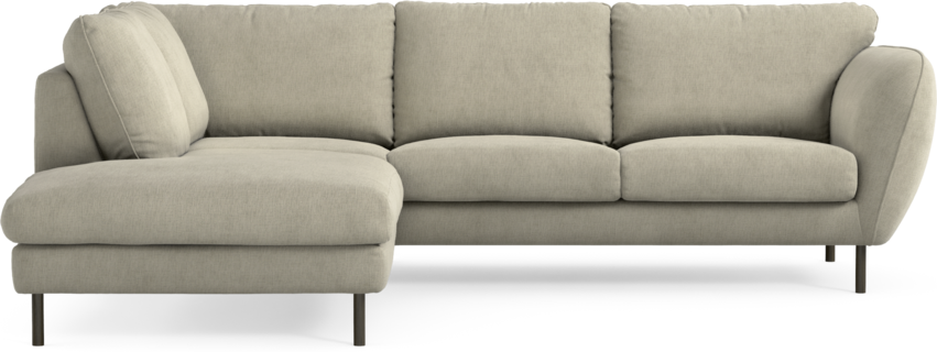 Madison Lux - 2-sits soffa med divan vänster - Beige