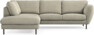 Madison Lux - 2-sits soffa med divan vänster - Beige