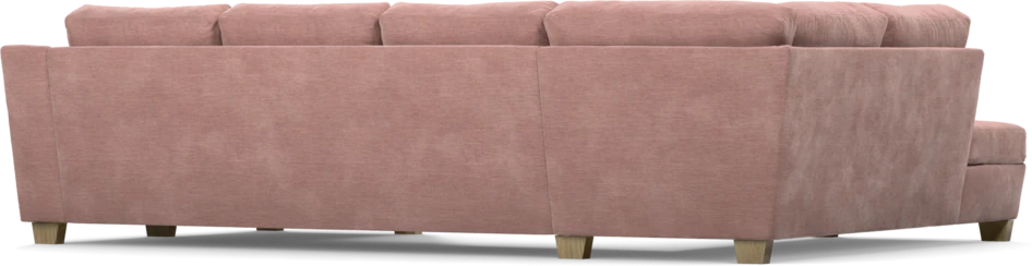 Friday - 3-sits soffa med divan vänster och schäslong höger - Rosa