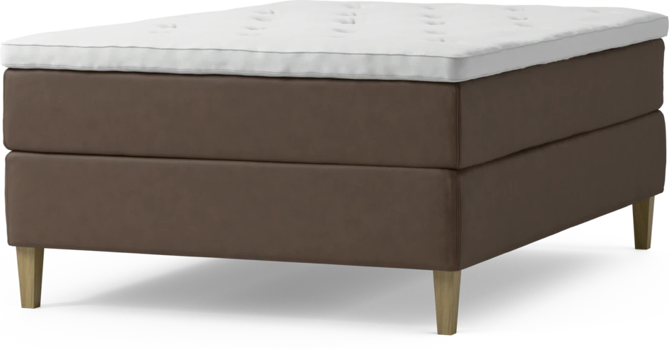 Delux Dream - Kontinentalsäng, enkelsäng 140 cm med bäddmadrass och sängben