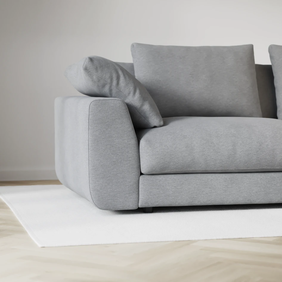 Amie - Bäddsoffa 4-sits - Grå