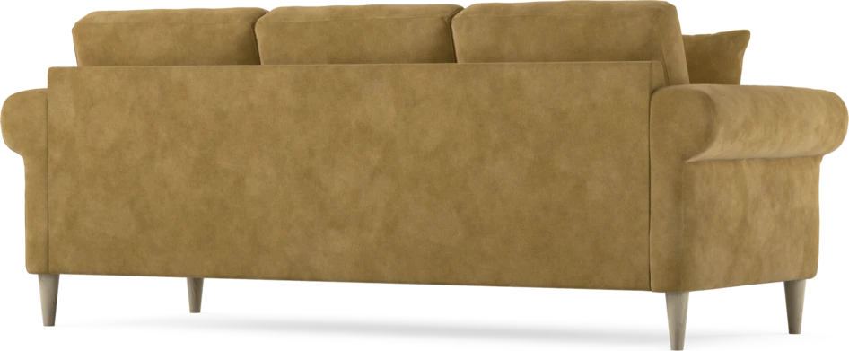 Eden - 3-sits soffa - Gul