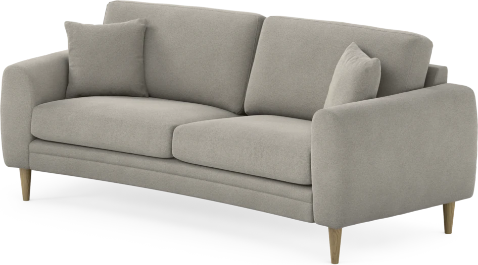 Eden - 2,5-sits soffa svängd - Grå