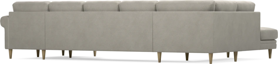 Eden - 3-sits soffa med divan vänster och schäslong höger - Grå