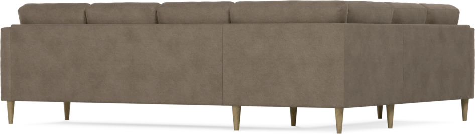Eden - Hörnsoffa, 2+3-sits - Brun