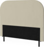 Roma Family slät - Sänggavel, 90-180 cm - Beige