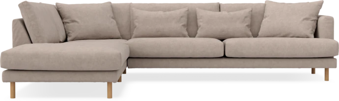 Harper, 3-sits soffa med divan vänster