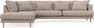 Harper - 3-sits soffa med divan vänster - Beige