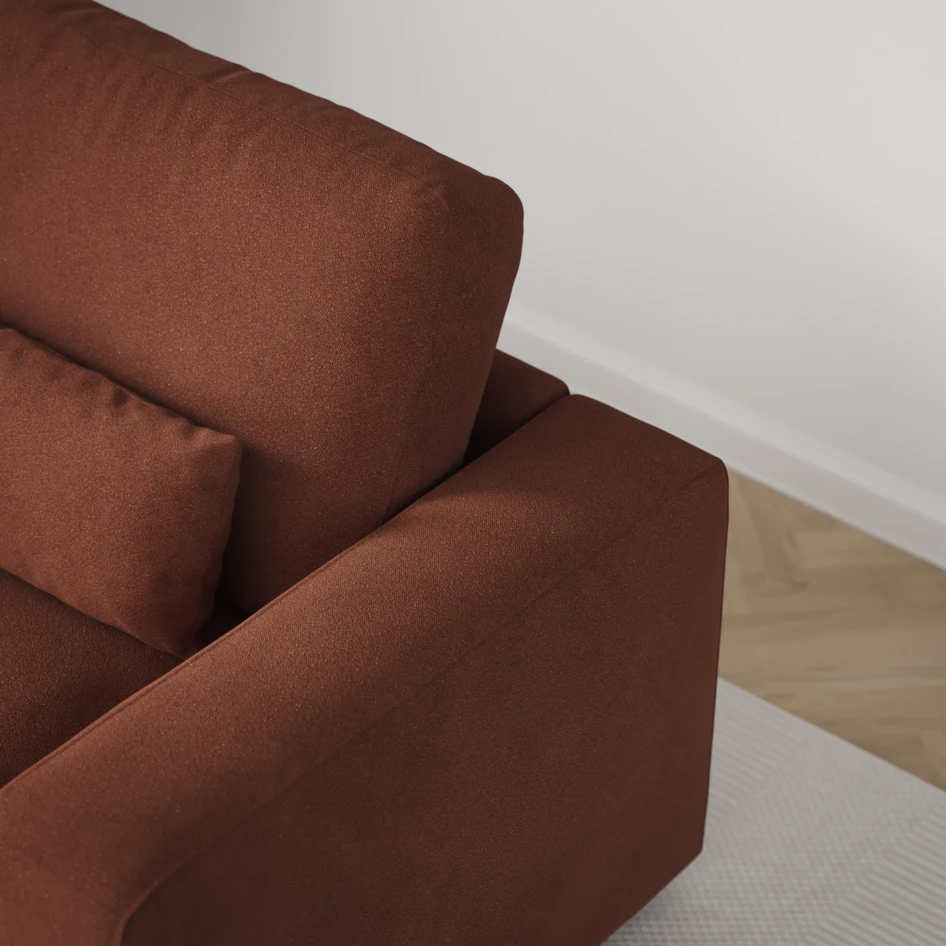 Noma - 3-sits soffa - Orange