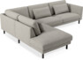 Willow - 3-sits soffa med divan vänster, fast klädsel - Beige