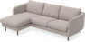 Madison Lux - 2-sits soffa med schäslong vänster - Beige