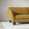 Madison Lux - 2-sits soffa med schäslong vänster - Gul