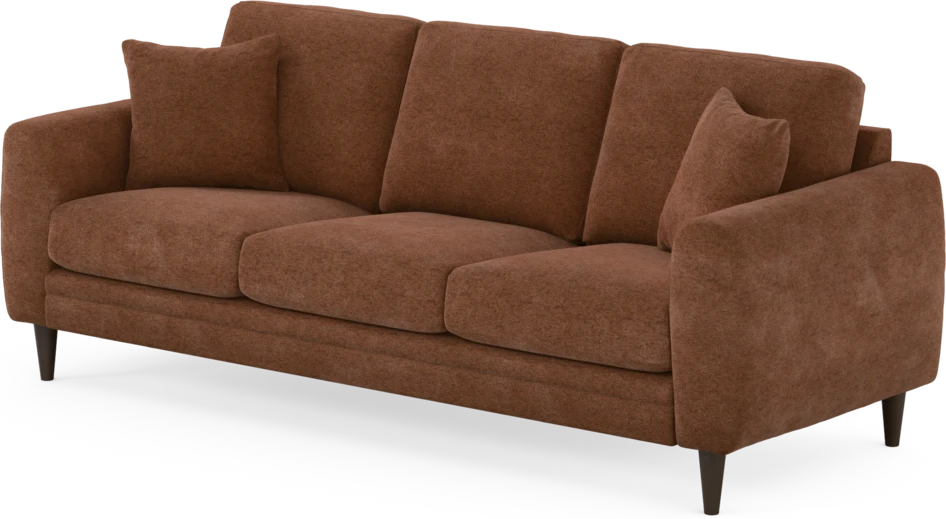 Eden - 3-sits soffa - Orange