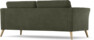 Bridge  - 3-sits soffa - Grön