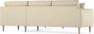 Eden - Hörnsoffa, 2,5+2,5-sits - Beige
