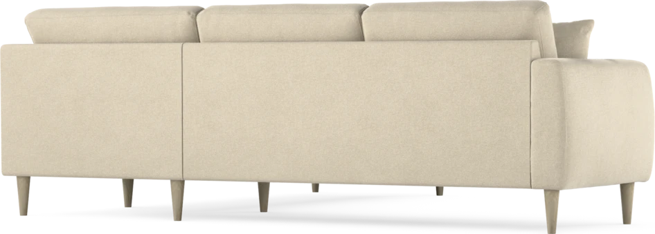 Eden - Hörnsoffa, 2,5+2,5-sits - Beige