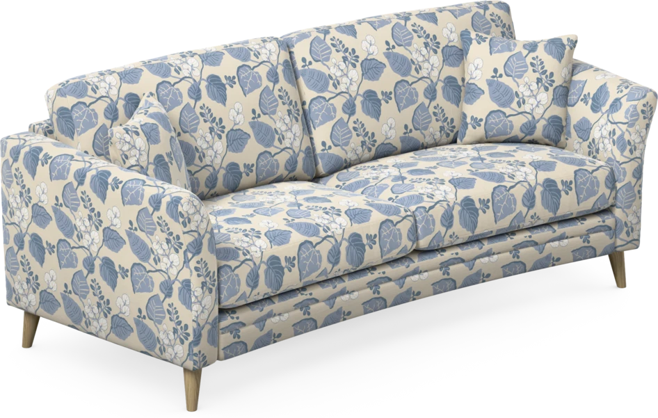 Eden - 2,5-sits soffa svängd - Flerfärgad