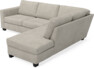 Friday - 2,5-sits soffa med divan höger - Beige