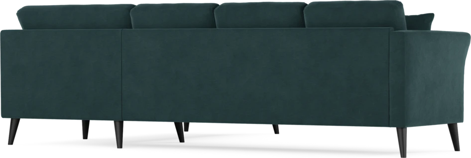 Eden - Hörnsoffa, 3+2-sits - Blå