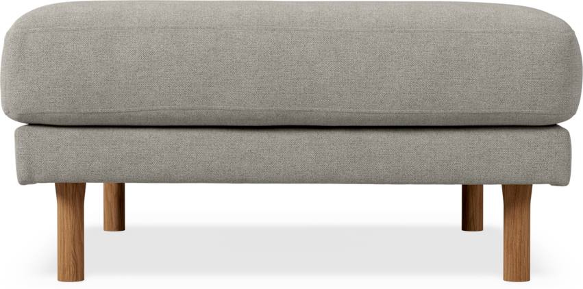 Willow - Fotpall, fast klädsel - Beige