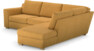 Friday - 2,5-sits soffa med divan höger - Gul