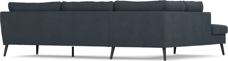 County - 2,5-sits soffa med divan vänster - Blå