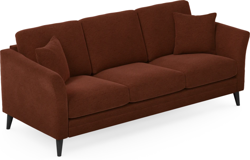 Eden - 3-sits soffa - Orange